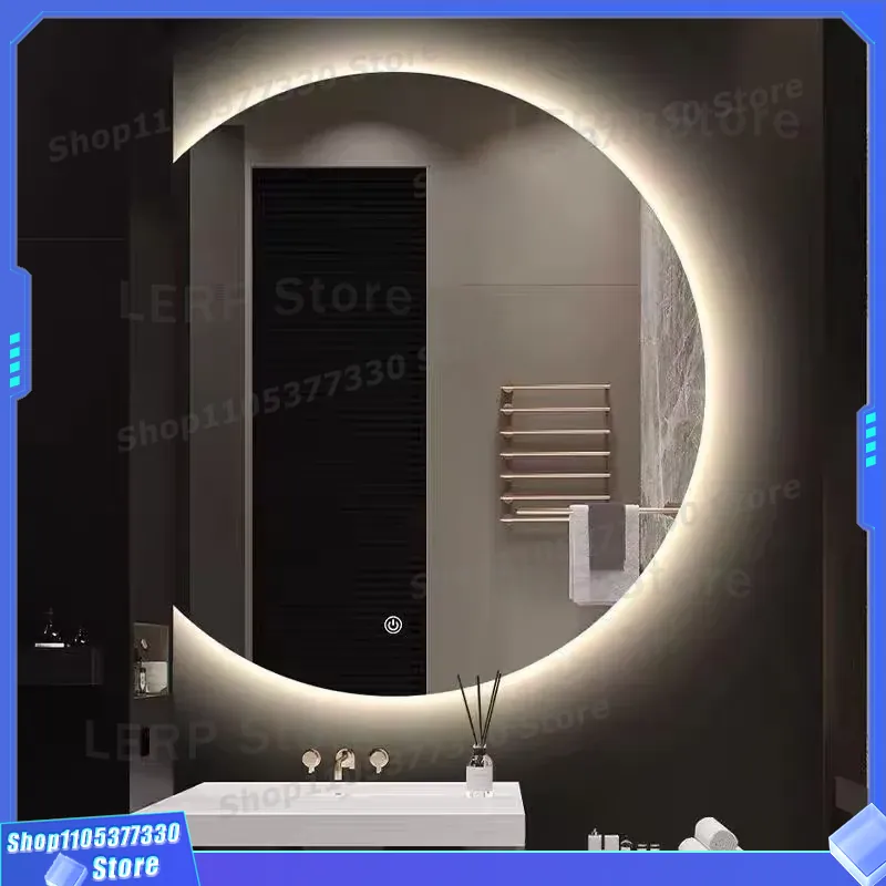 Decor Lighting Solution - Cermin Dinding LED Modern Desain Asimetris