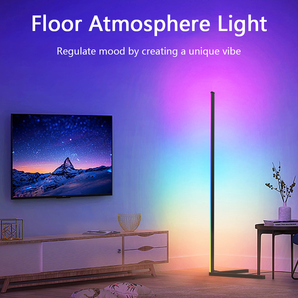 Floor Lamp Tripod - RGB LED Lampu Lantai Dalam Ruangan