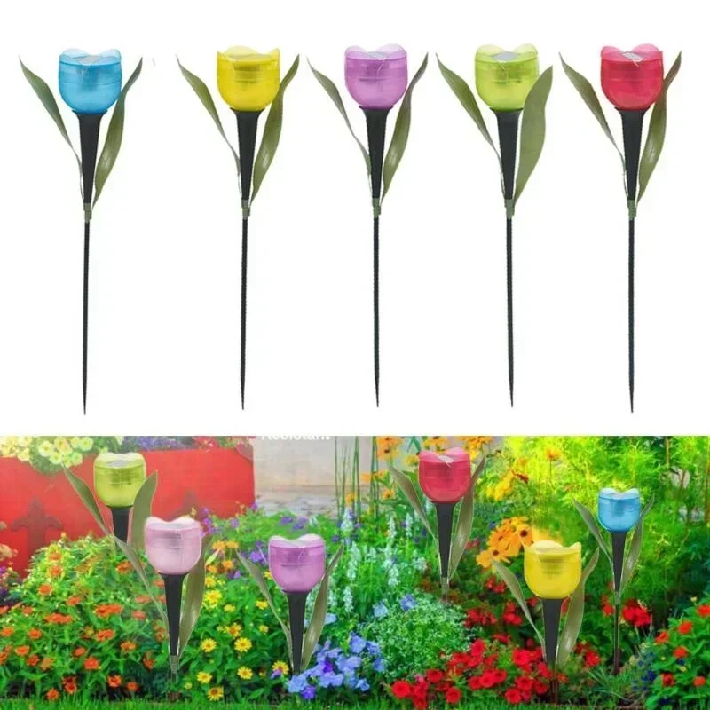 Lighting Decoration Stand - 1 buah lampu taman bentuk bunga