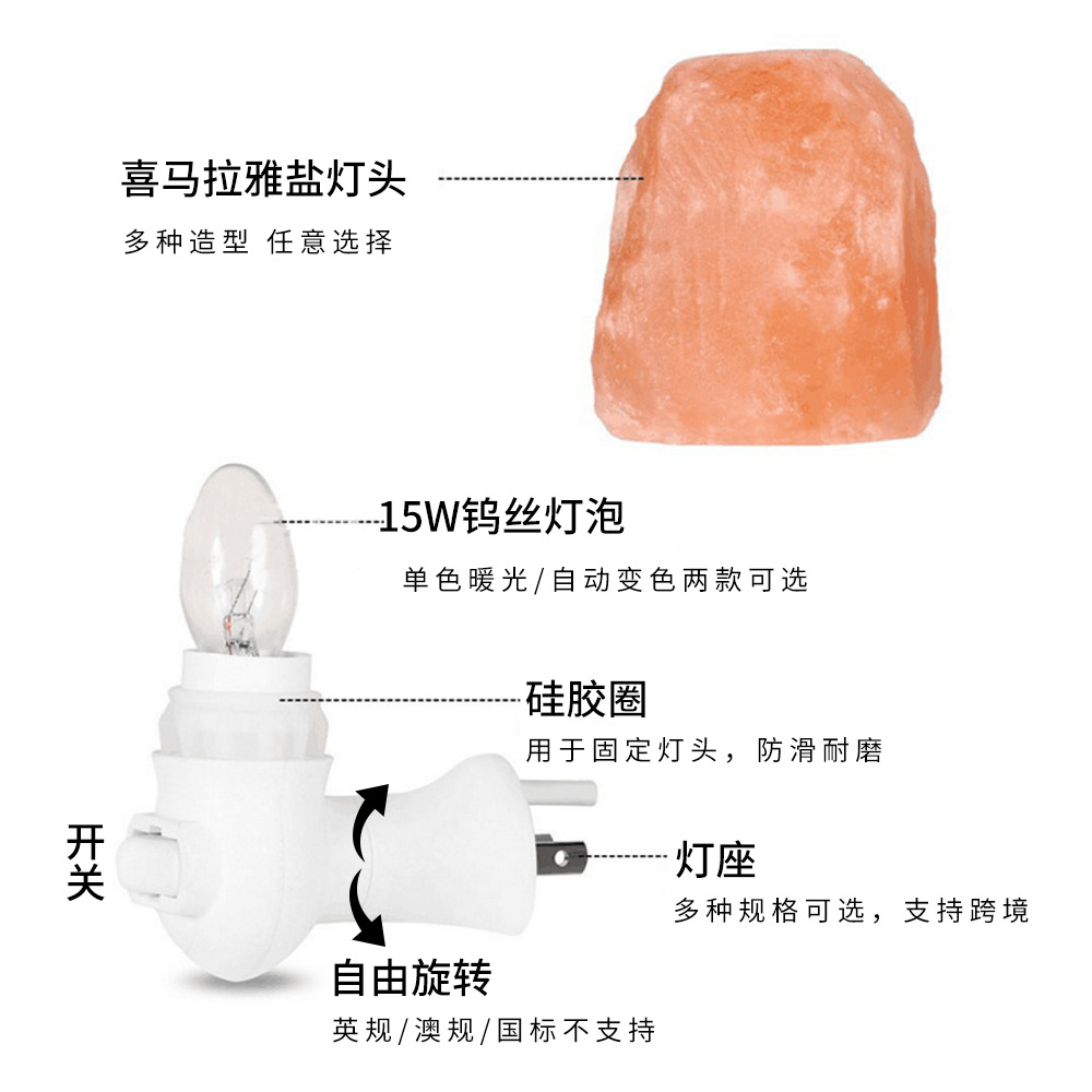 Decor Lighting Uk - Lampu Malam LED C9, Lampu Garam