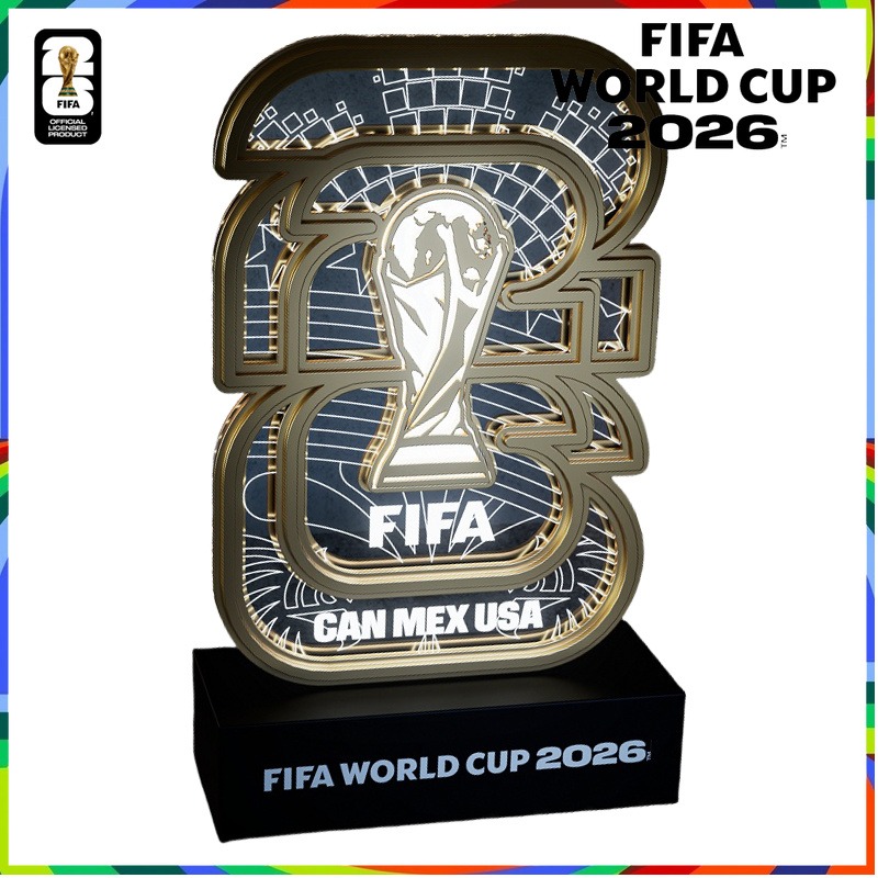 Lighting World Decor - 26 Lampu LED Tema Emas Piala