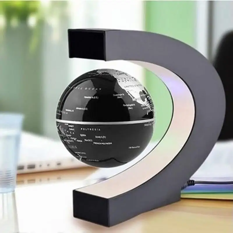 Lighting World Decor - Lampu Globe Levitasi Magnetik LED Peta