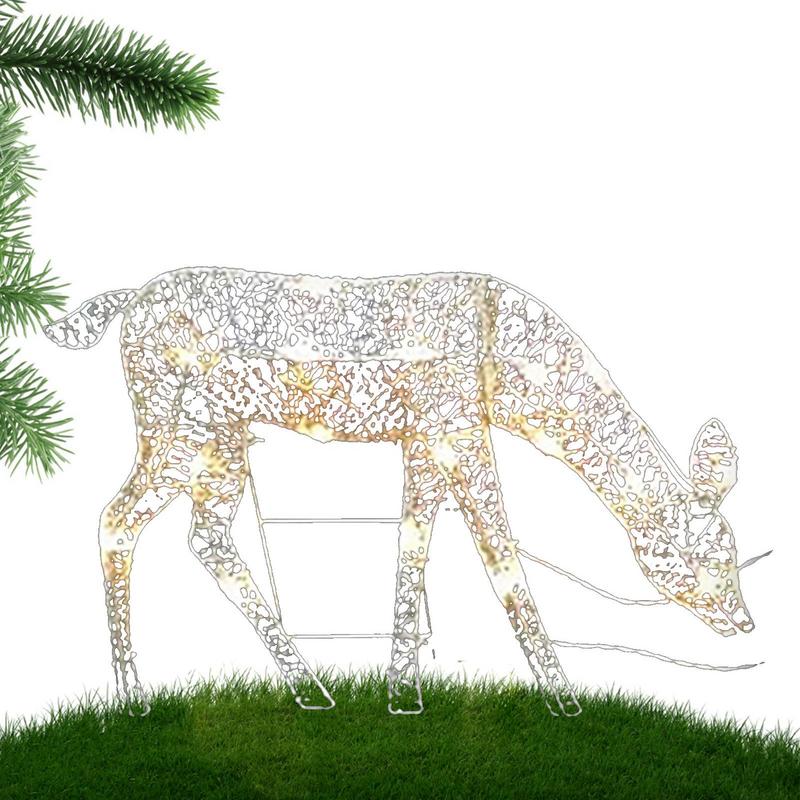 Dekorasi Natal rusa kutub lamp - Lighting Decoration Stand ulasan dan harga