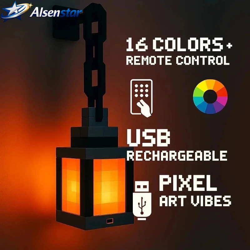 Lampu Gantung Gaya Pixel Lampu - Lighting World Decor ulasan dan harga