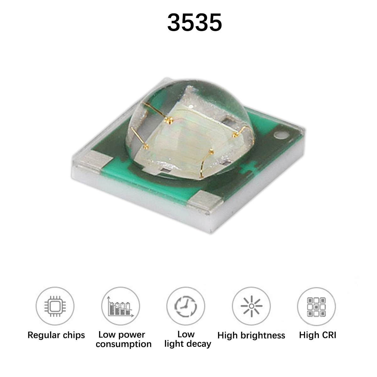 3535 Chip LED Keramik Daya Tin - Decor Lighting Solution ulasan dan harga