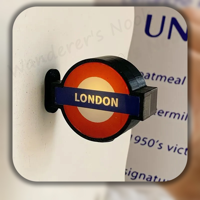 Magnet Kulkas Lampu LED London - Decor Lighting Uk ulasan dan harga