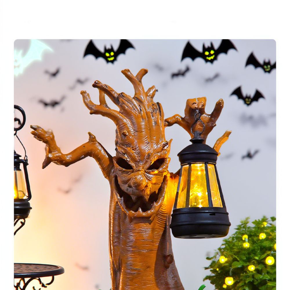Patung Pohon dengan Bahan Resi - Outdoor Lighting Decor Ideas ulasan dan harga