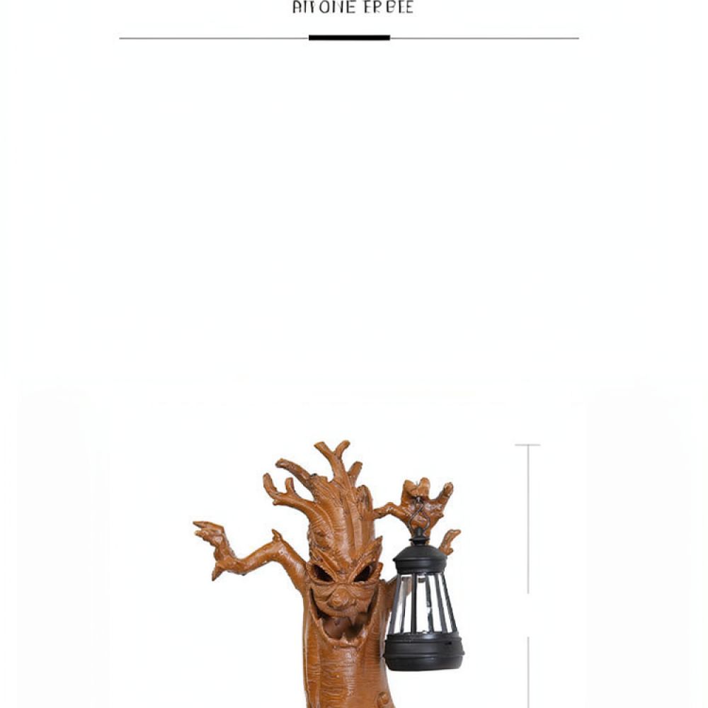Patung Pohon dengan Bahan Resi - Outdoor Lighting Decor Ideas ulasan dan harga