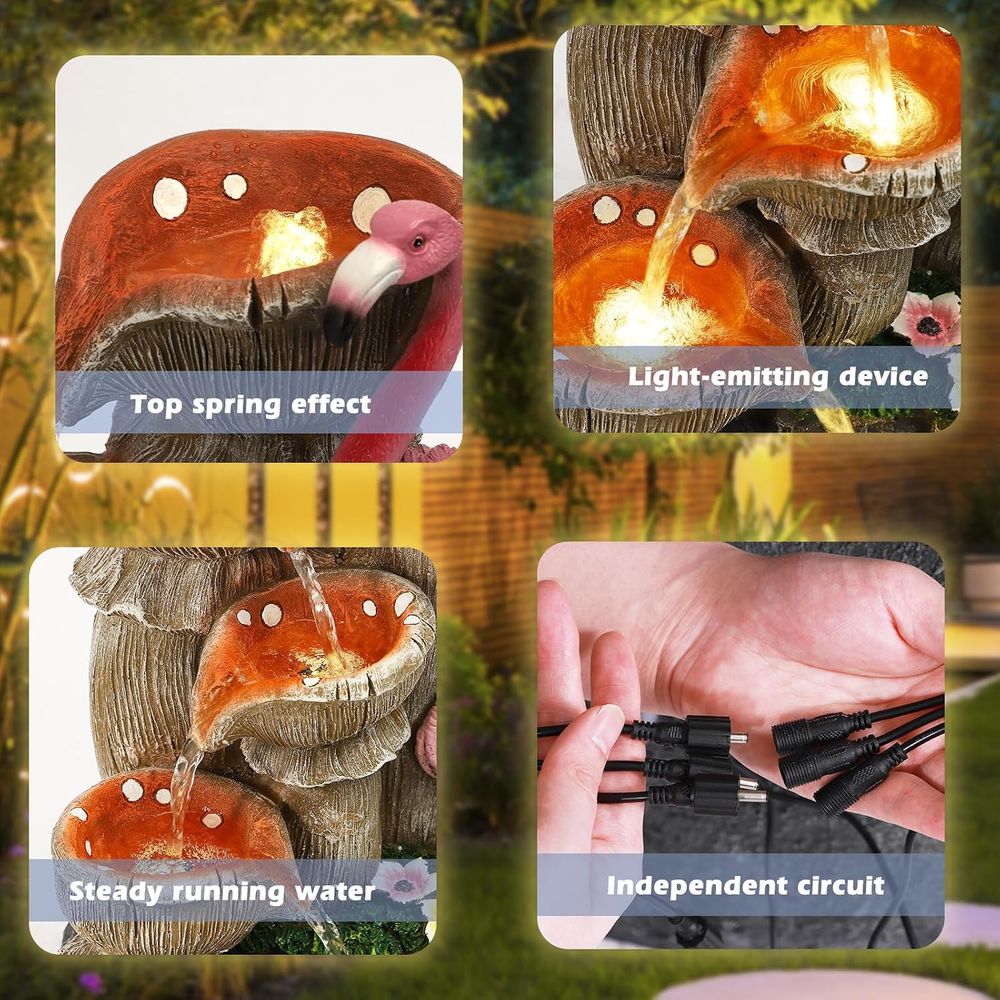 Air Terjun Taman 5 Tingkat den - Lighting Decoration Stand ulasan dan harga