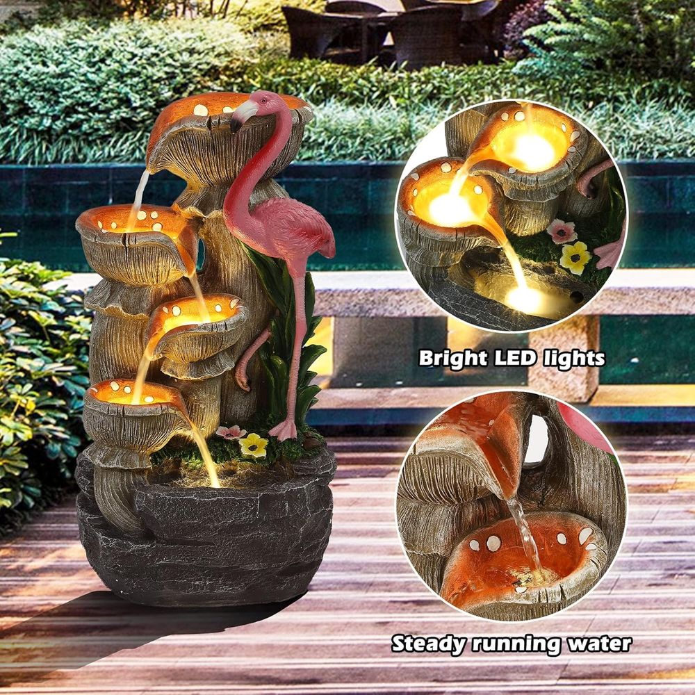 Air Terjun Taman 5 Tingkat den - Lighting Decoration Stand ulasan dan harga