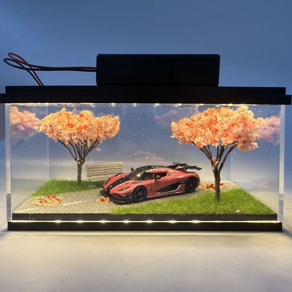 Kotak Display Akrilik Sakura S - Home Decor Lighting Brands ulasan dan harga
