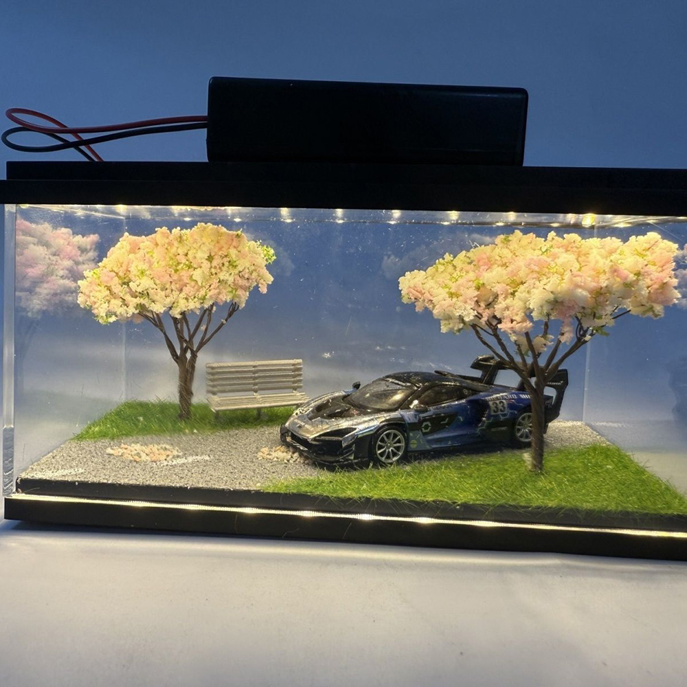 Kotak Display Akrilik Sakura S - Home Decor Lighting Brands ulasan dan harga