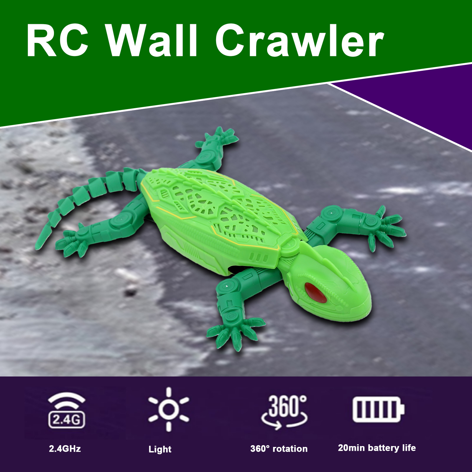 Kadal Remote Control, RC Wall  - Gecko Lighting & Decor ulasan dan harga