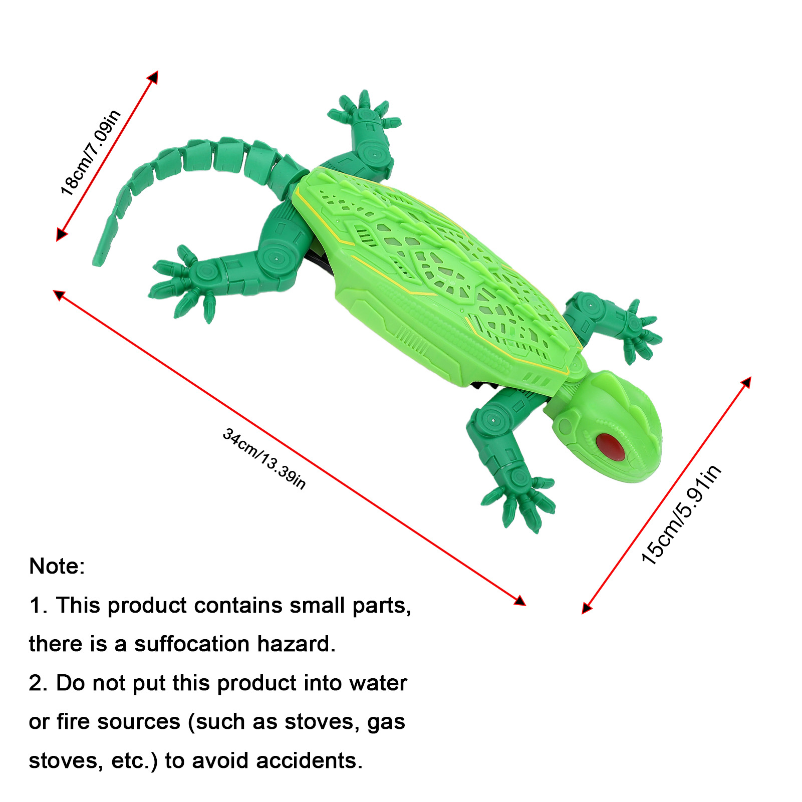 Kadal Remote Control, RC Wall  - Gecko Lighting & Decor ulasan dan harga