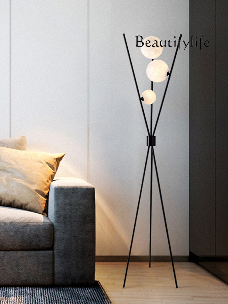 Lampu lantai tripod desain bul - Floor Lamp Tripod ulasan dan harga