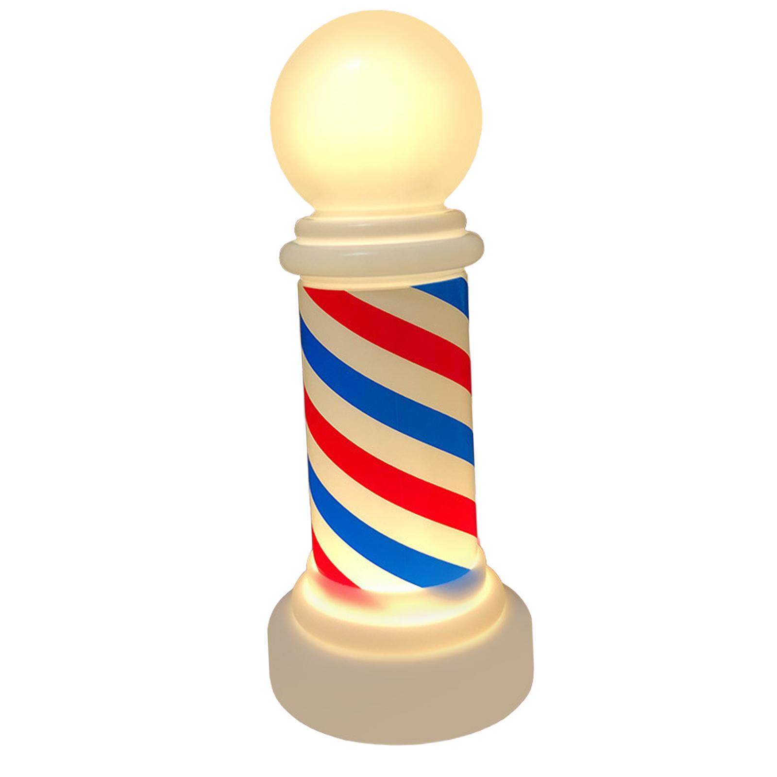 Lampu LED Putar Tanda Barber,  - Decor Lighting Solution ulasan dan harga