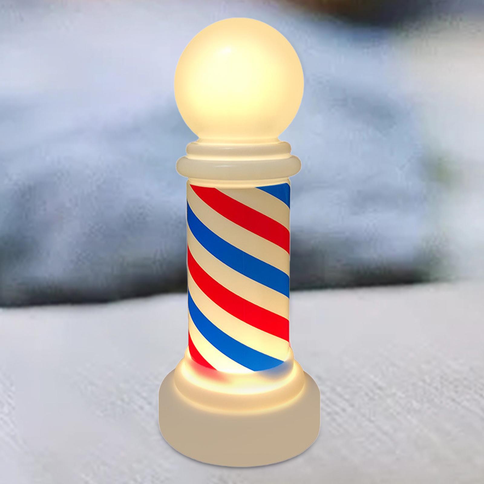Lampu LED Putar Tanda Barber,  - Decor Lighting Solution ulasan dan harga