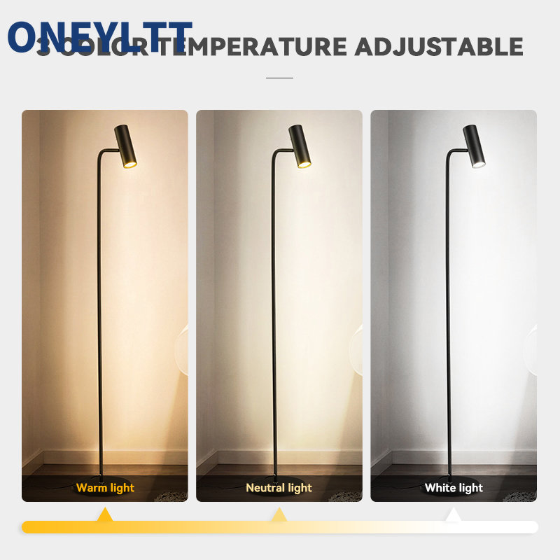 Lampu LED Modern dapat diredup - Floor Lamp Tripod ulasan dan harga
