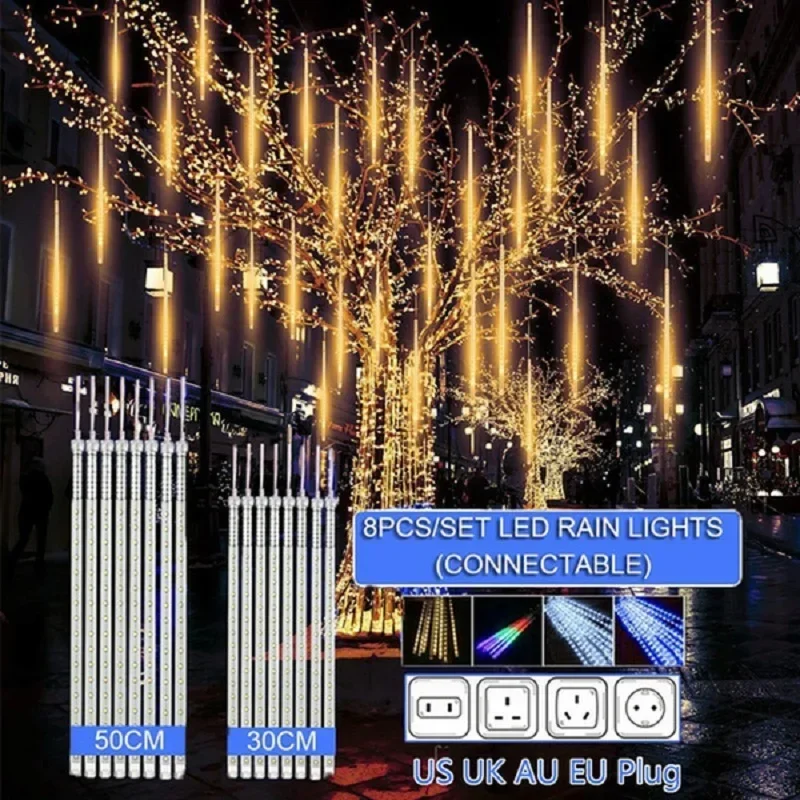 Lampu setrip LED 8 tabung huja - Decor Lighting Uk ulasan dan harga
