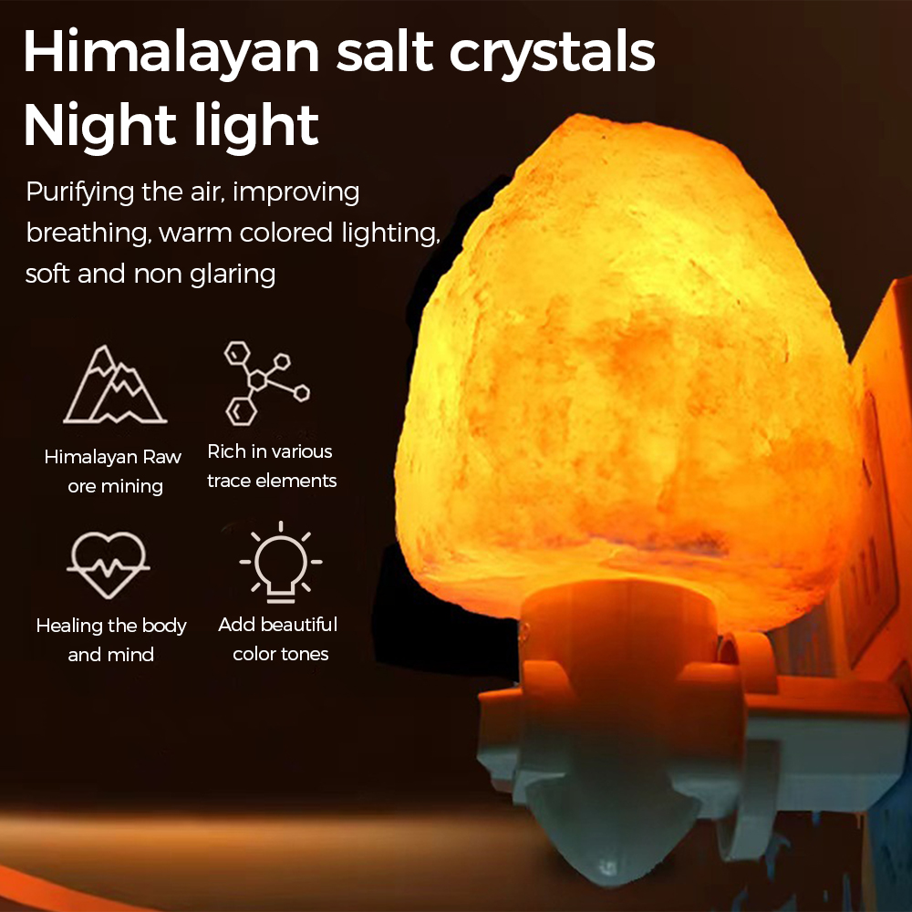 Lampu Malam LED D5 Garam Himal - Decor Lighting Uk ulasan dan harga