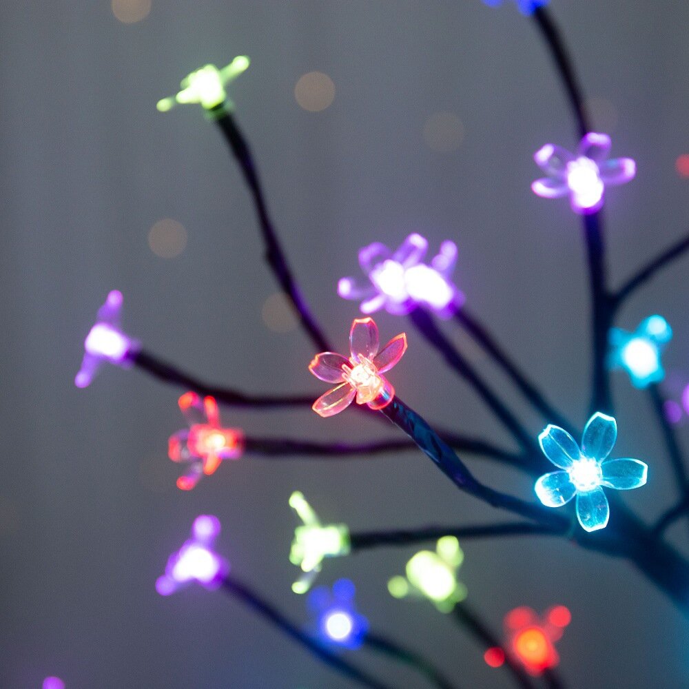 1/2 Buah 20LED Lampu Cabang Po - Lighting Table Decor ulasan dan harga