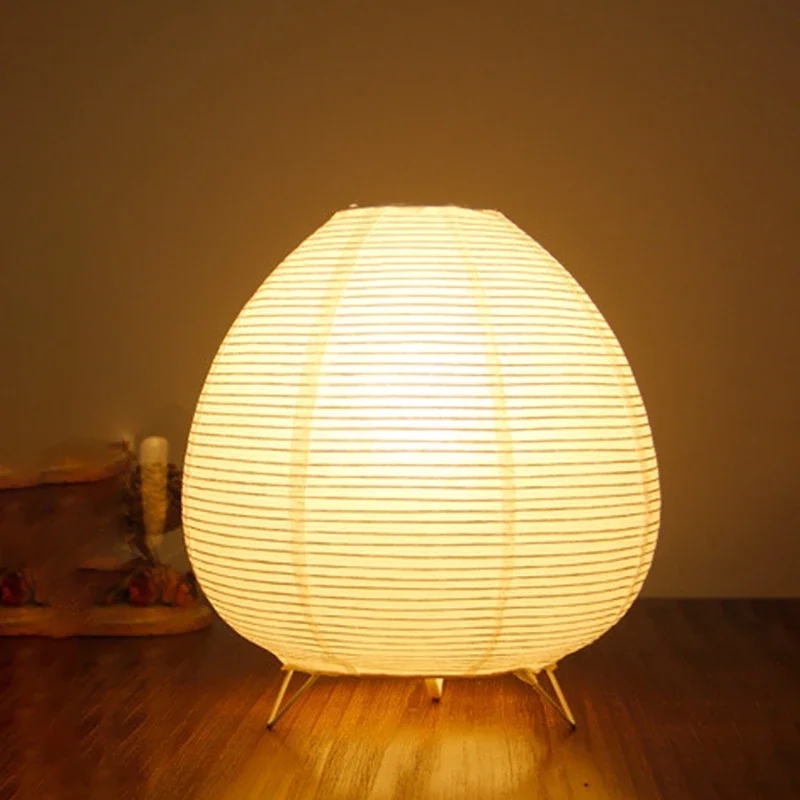 Lampu meja Led lentera kertas  - Floor Lamp Tripod ulasan dan harga