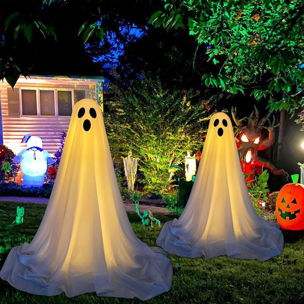 Hantu Menyala Dekorasi Hallowe - Lighting Decoration Stand ulasan dan harga