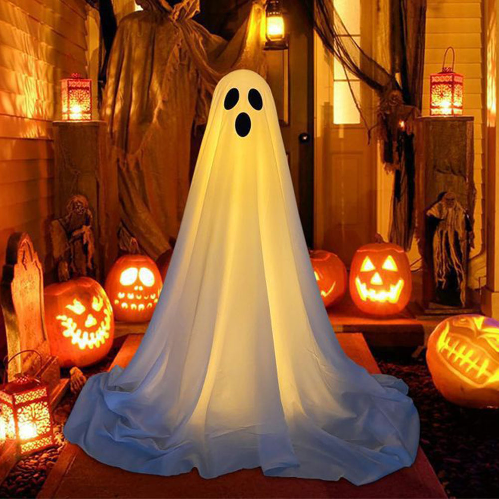 Hantu Menyala Dekorasi Hallowe - Lighting Decoration Stand ulasan dan harga