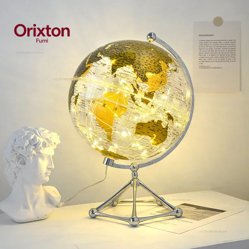 Lampu LED Flash Globe Dunia, L - Lighting World Decor ulasan dan harga
