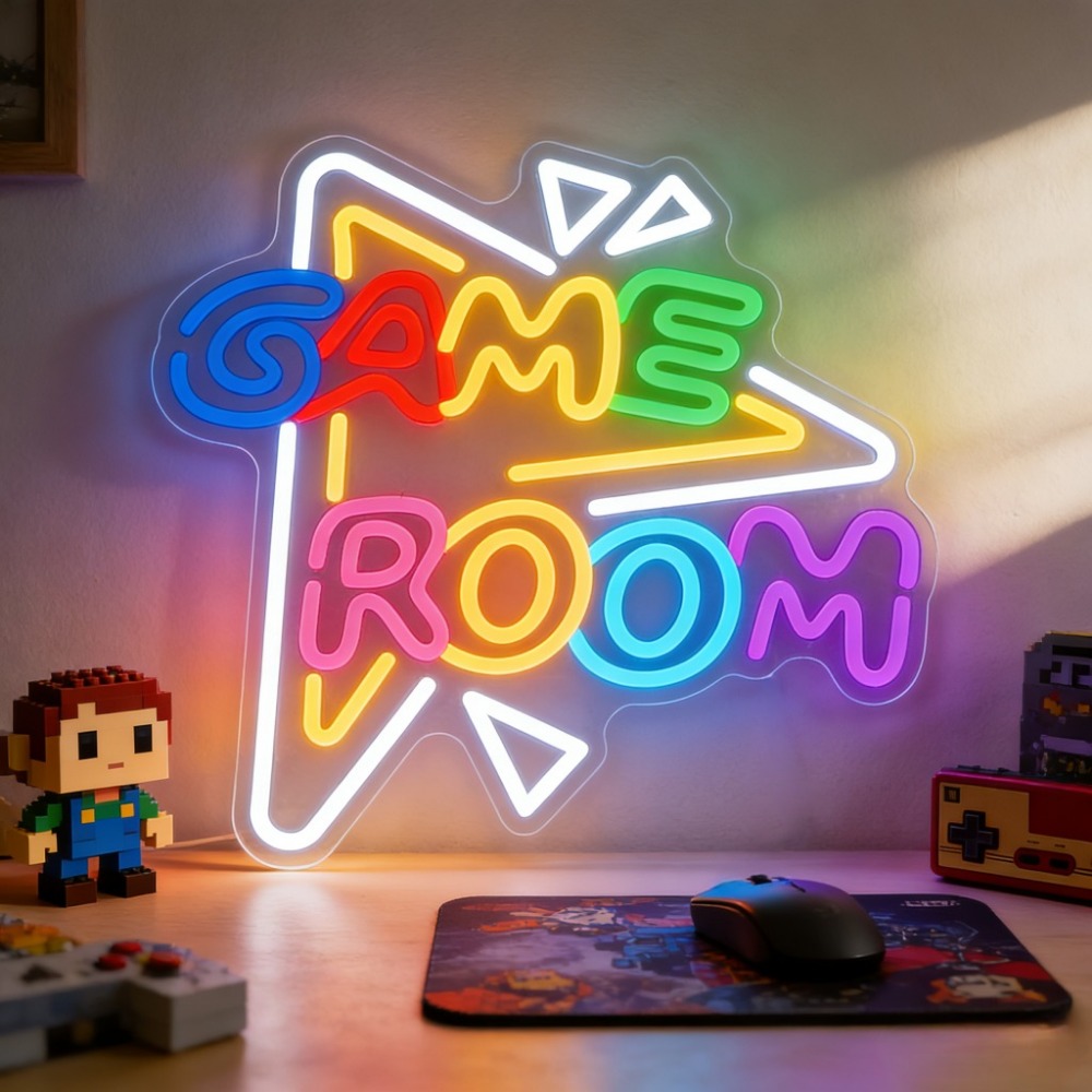 Lampu Neon LED Ruang Game, Dap - Outdoor Lighting Decor Ideas ulasan dan harga