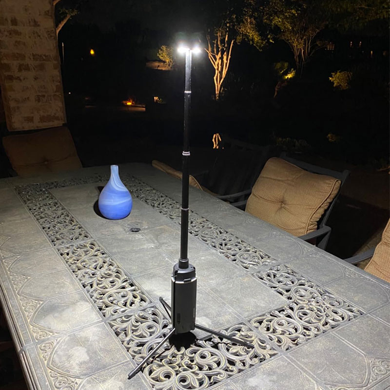 Lampu darurat tenda memancing  - Floor Lamp Tripod ulasan dan harga