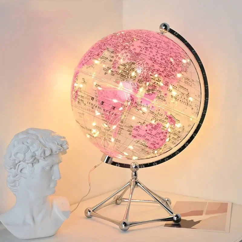 Lampu LED Flash Globe Dunia, L - Lighting World Decor ulasan dan harga