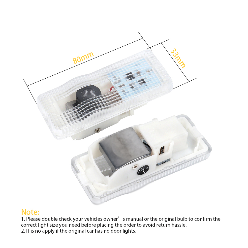 Lampu pintu proyektor Mobil LE - Lighting Decor Inc ulasan dan harga